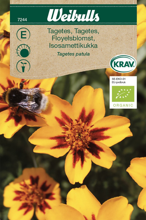 Frö Tagetes Låg KRAV Weibulls